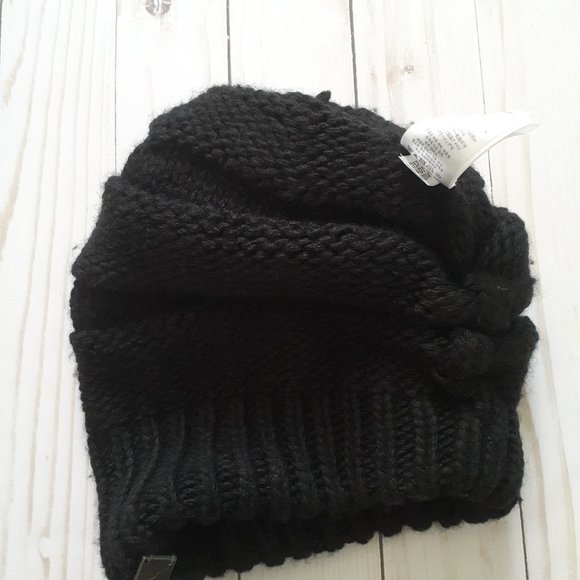 Smartwool Women's Copper Basin Slouch Beanie in Black - Picture 6 of 9